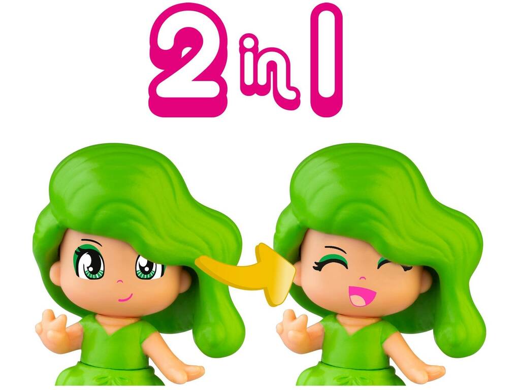 Pinypon Rainbow Tube 7 Figuras Famosa PNY43000