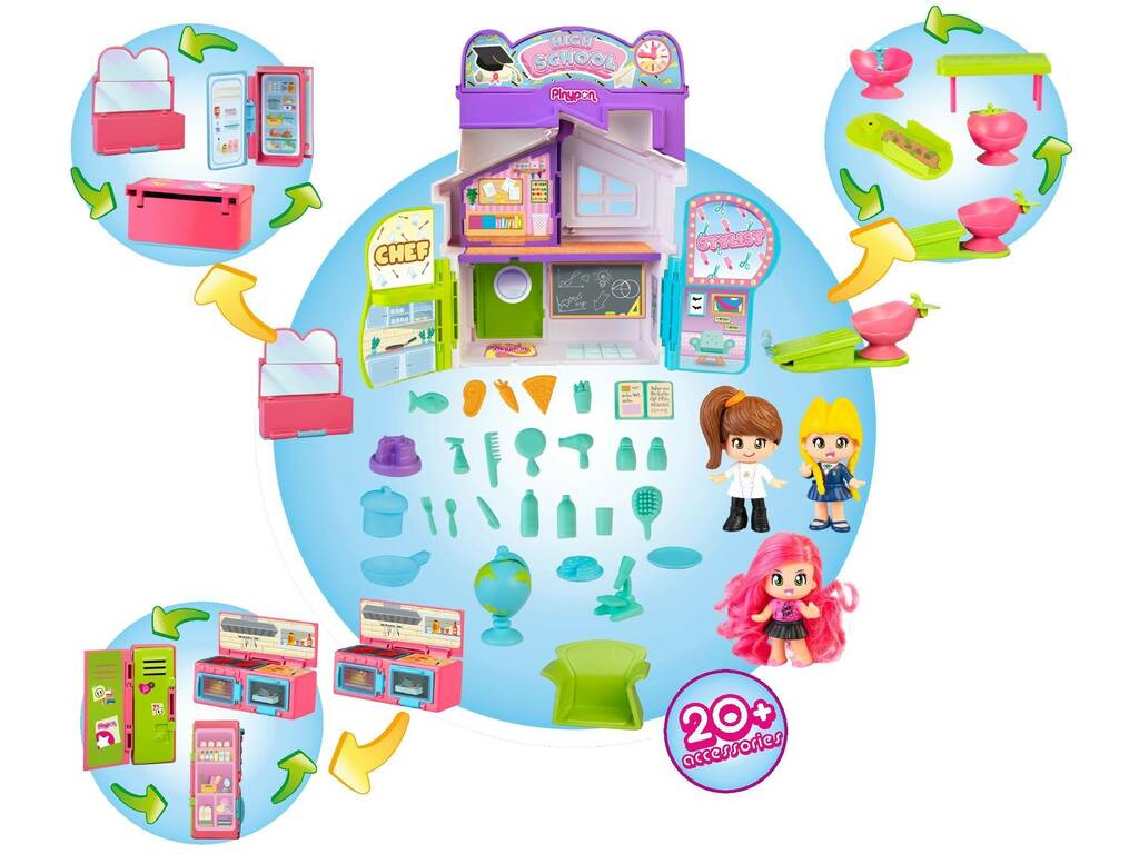 Pinypon Professions 3 en 1 Famosa PNY45000