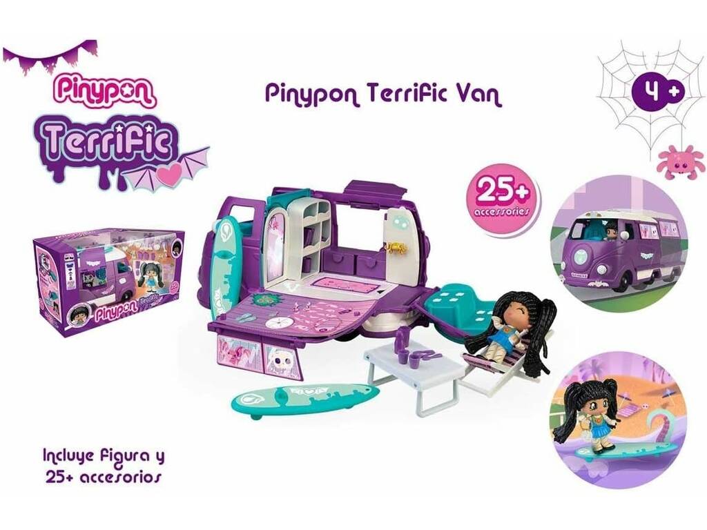 Pinypon Terrific Van di Famosa PNY49000
