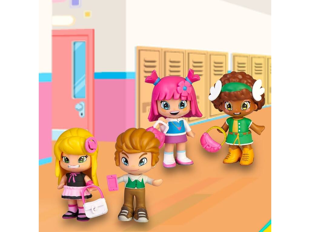 Pinypon Piny Set 4 Amici di Famosa PNP02000
