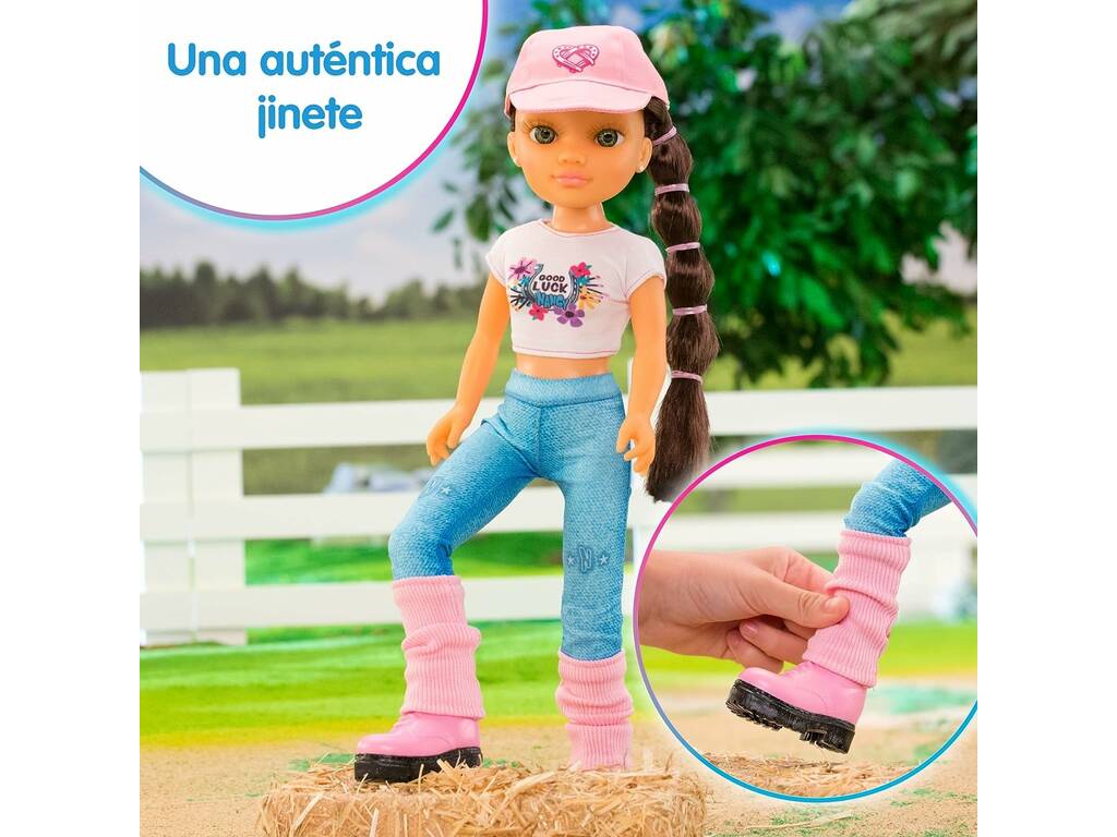 Nancy Une journée avec son cheval par Famosa NAC4900