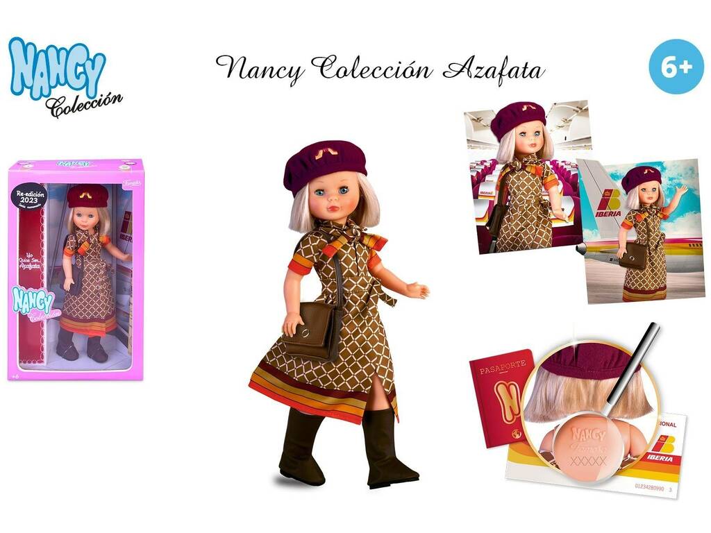 Nancy Famosa Collection d'hôtesses de l'air NAL04000
