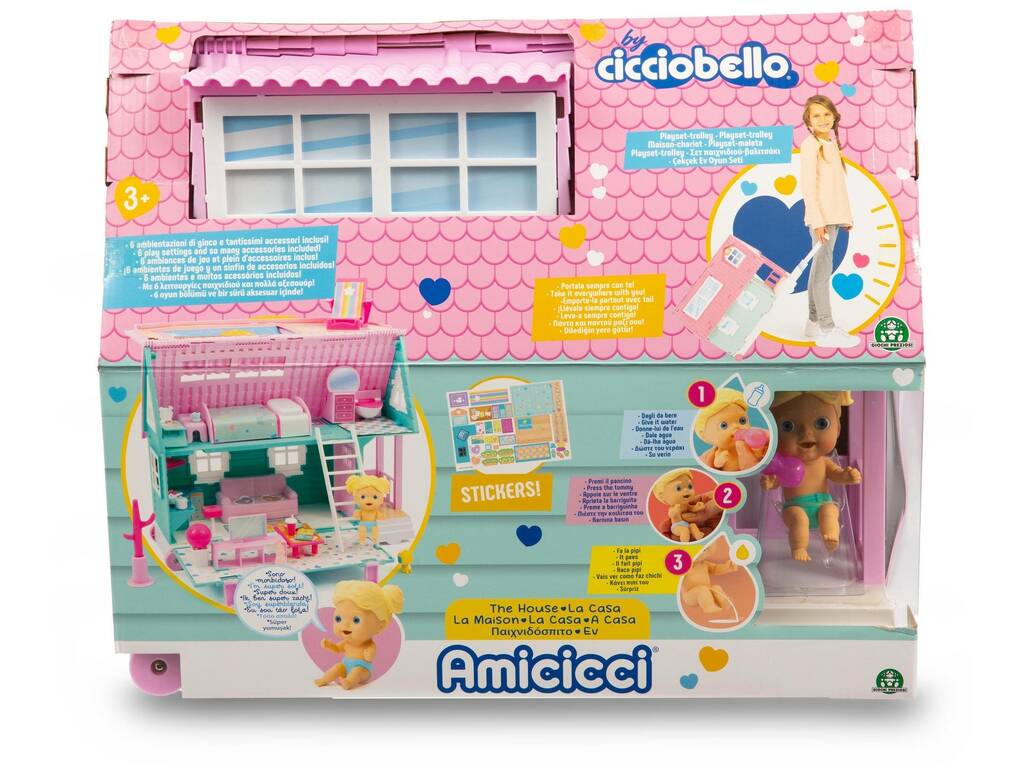 Amicicci Playset La maison célèbre AMC04000