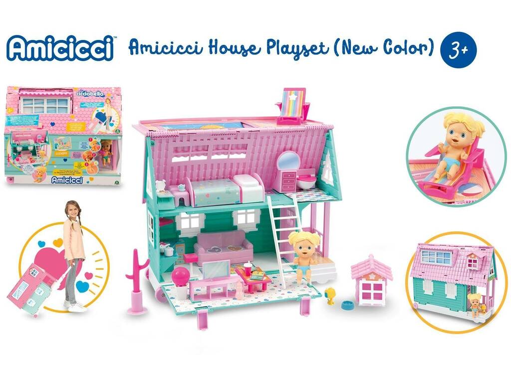 Amicicci Playset La maison célèbre AMC04000