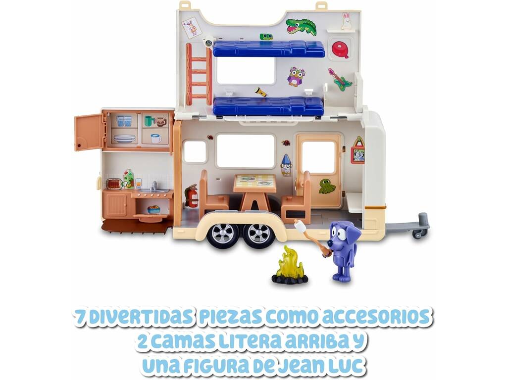 Bluey Campervan Adventures Famosa BLY50000