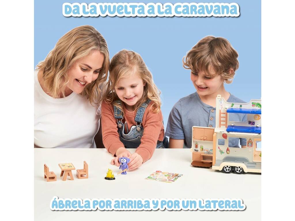 Bluey Campervan Adventures Famosa BLY50000