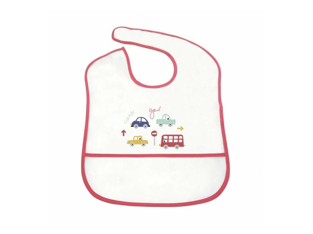 Pack 2 bavaglini in vinile Veicoli Olmitos 7078