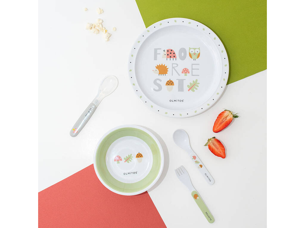 Olmitos Forest Thermo Set d'assiettes 6965