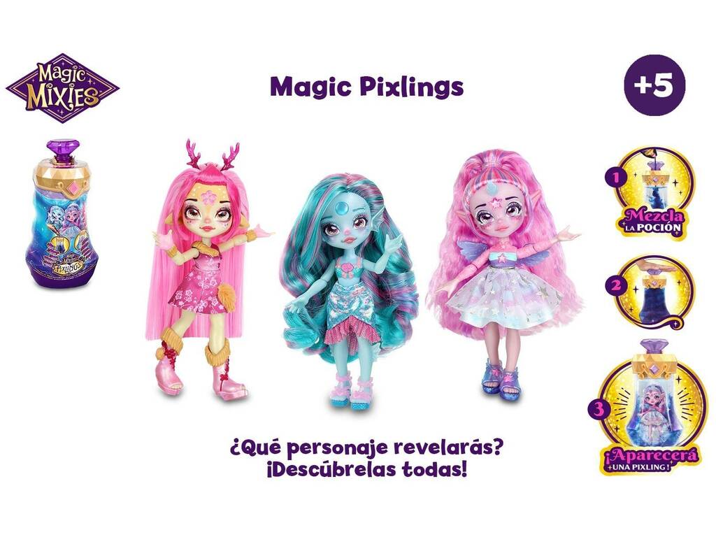 Magic Mixies Pixlings Famosa MGX12000