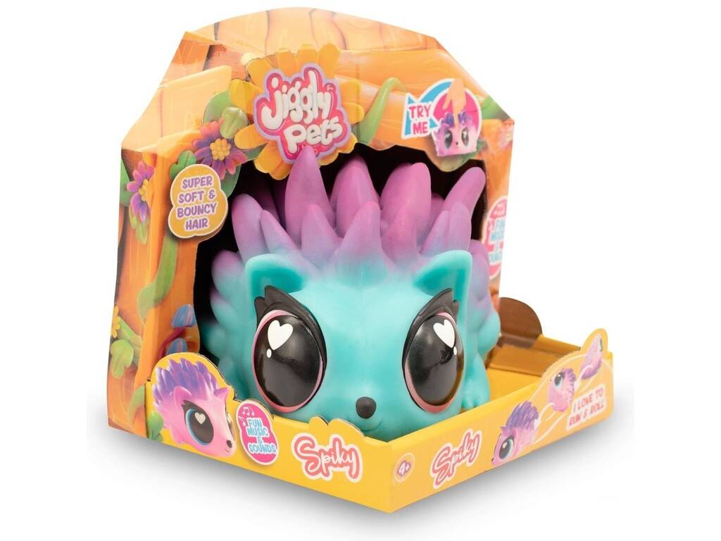 Jiggly Pets Spiky Le Hérisson Famosa JGG02000