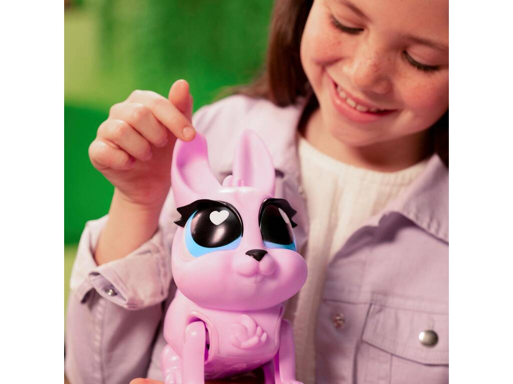 Jiggly Pets Pixie Lapin sauteur Famosa JGG01000
