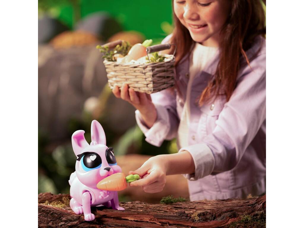 Jiggly Pets Pixie Lapin sauteur Famosa JGG01000