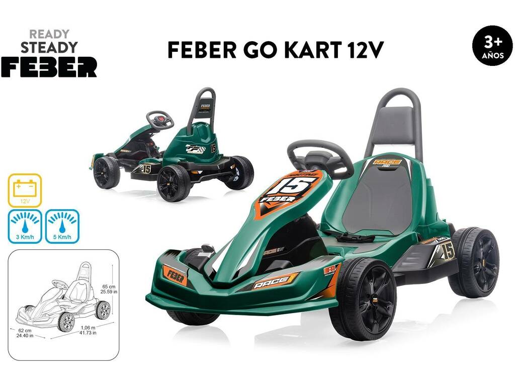 Feber Go Kart 12v. Famosa FEN15000