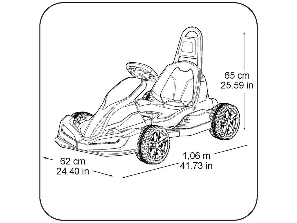Feber Go Kart 12v. Famosa FEN15000