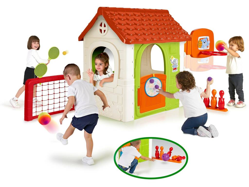 Casa Feber Multi Activity House 6 en 1 Famosa FEH15000