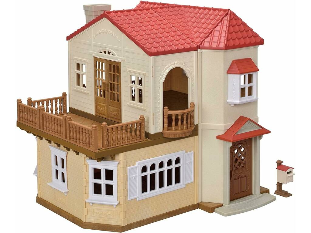 Sylvanian Families Casa con luci e soffitta segreta di Epoch per immaginare 5708
