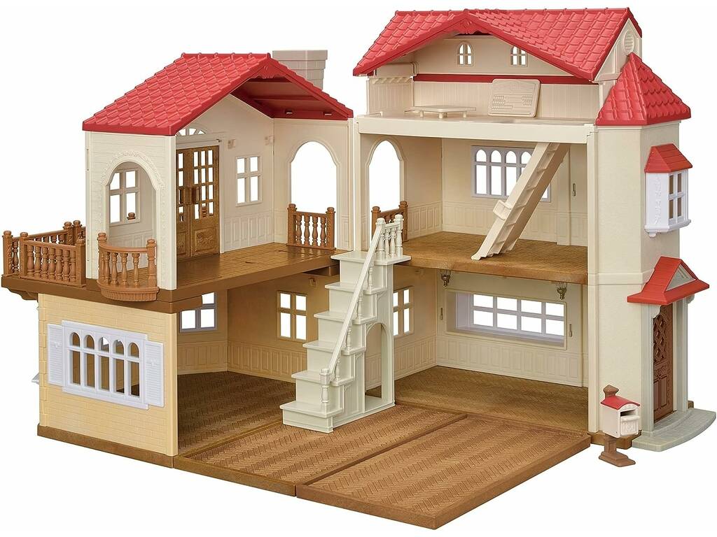 Sylvanian Families Casa con luci e soffitta segreta di Epoch per immaginare 5708