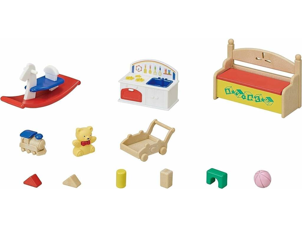 Sylvanian Families Habitación De Juegos De Los Bebés de Epoch para Imaginar