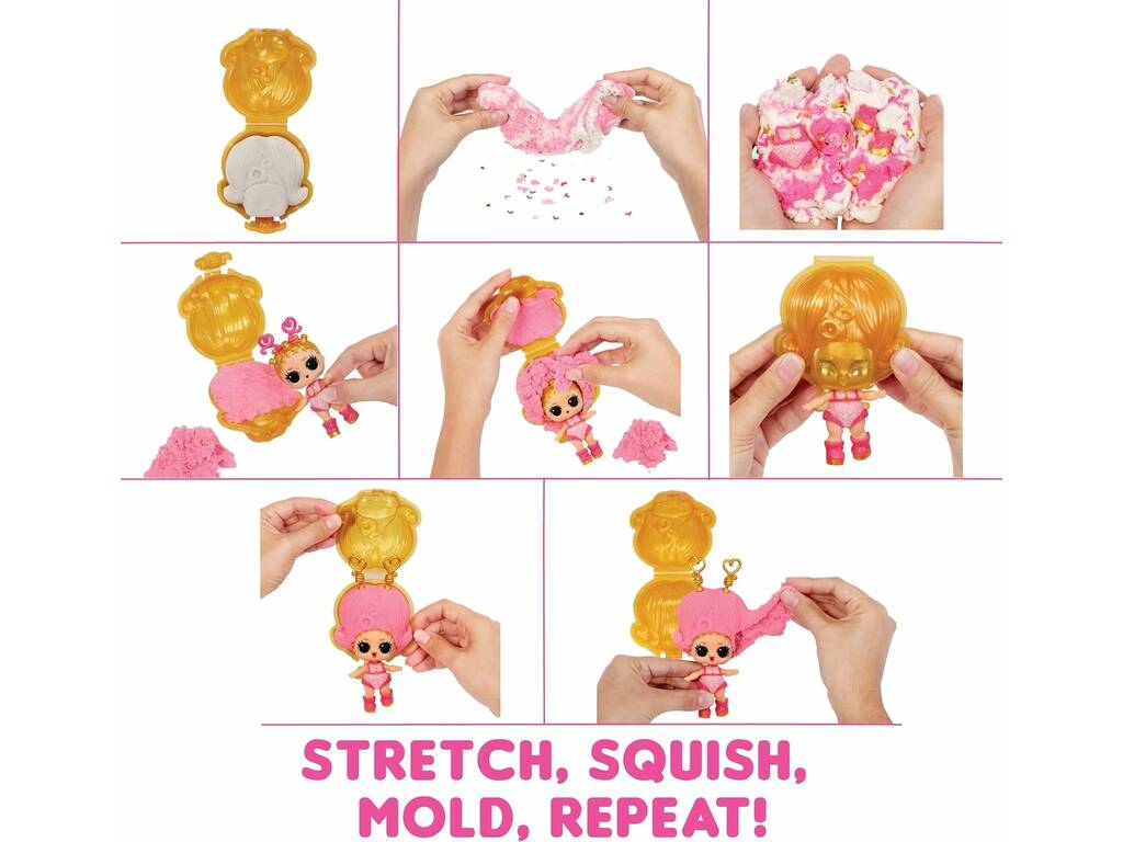 LOL Surprise Bambola Squish Sabbia Capelli Magici MGA 593188
