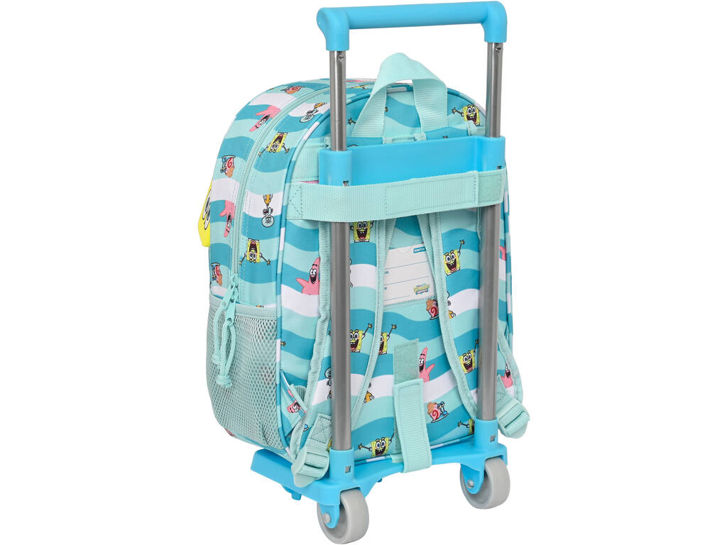 Zaino trolley 3D Spongebob Stay Positive Safta 612291020