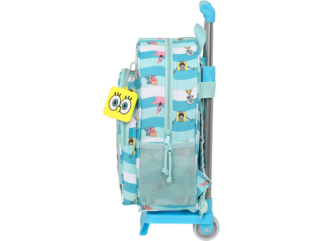 Zaino trolley 3D Spongebob Stay Positive Safta 612291020