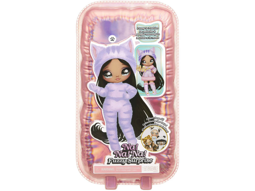 Na Na Na ! Poupée Fuzzy Surprise Jaguar Girl Doll MGA 591900