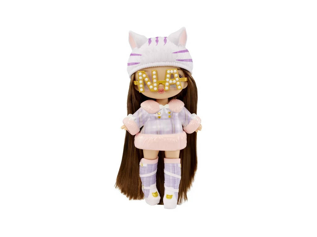 Na Na Na ! Fuzzy Surprise Tabby Cat Girl Doll MGA 591924