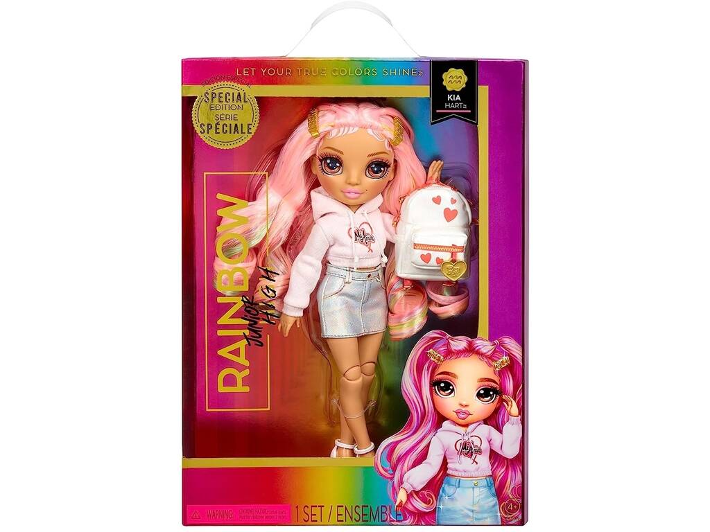 Rainbow High Junior Edizione Speciale Bambola Kia Hart MGA 590781