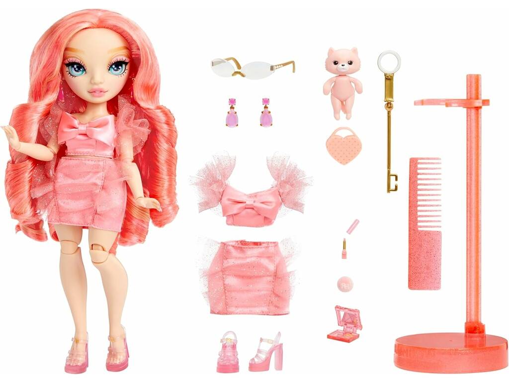 Rainbow High New Friends Bambola Pinkly Paige MGA 501923