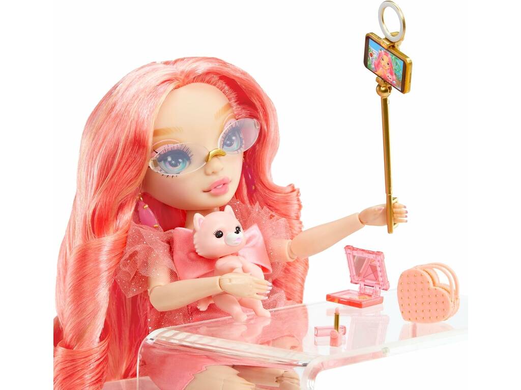 Rainbow High New Friends Bambola Pinkly Paige MGA 501923