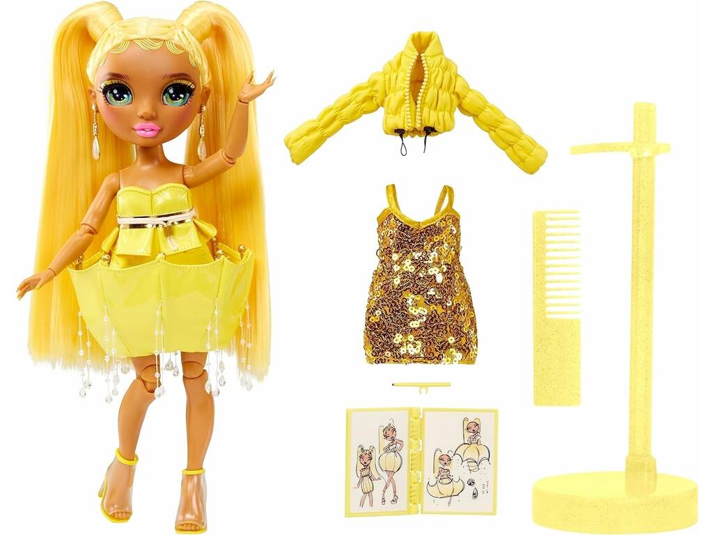 Arc-en-ciel Haute Fantastique Fashion Sunny Doll MGA 587347