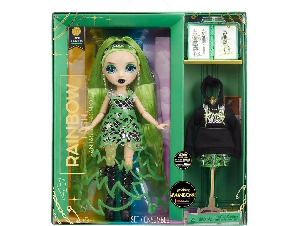 Muñeca Rainbow High Fantastic Fashion Jade MGA 587361