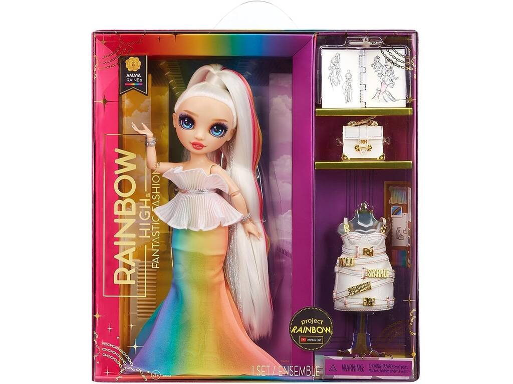 Muñeca Rainbow High Fantastic Fashion Amaya MGA 594154