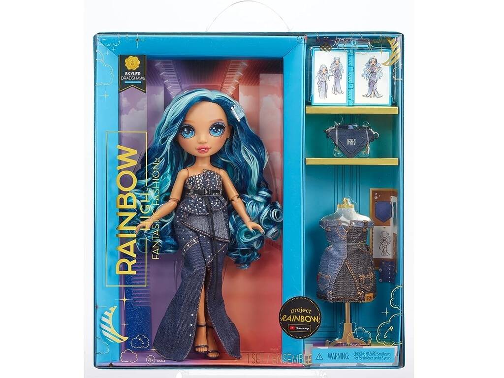 Boneca Rainbow High Fantastic Fashion Skyler MGA 587378