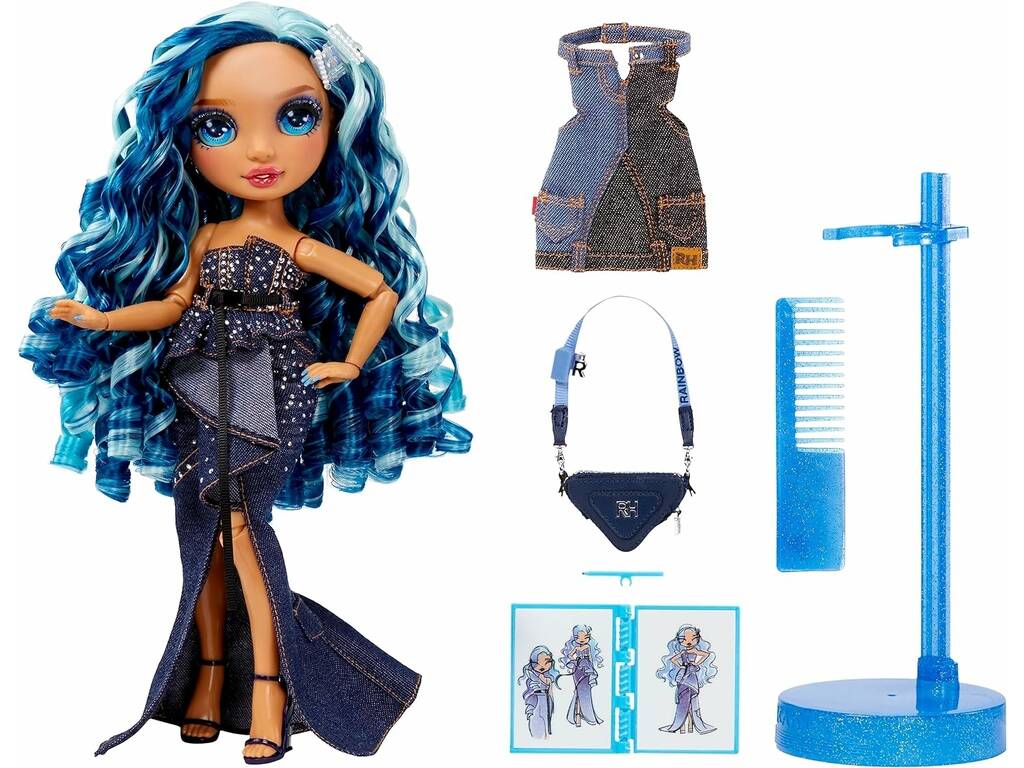 Boneca Rainbow High Fantastic Fashion Skyler MGA 587378