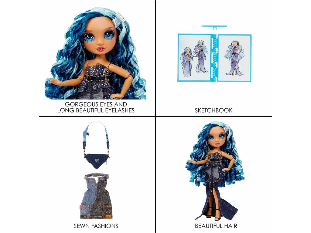 Boneca Rainbow High Fantastic Fashion Skyler MGA 587378