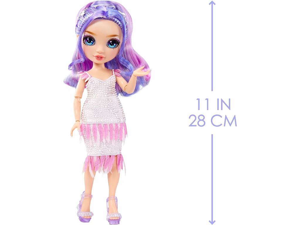 Rainbow High Fantastic Fashion Bambola Viola MGA 587385
