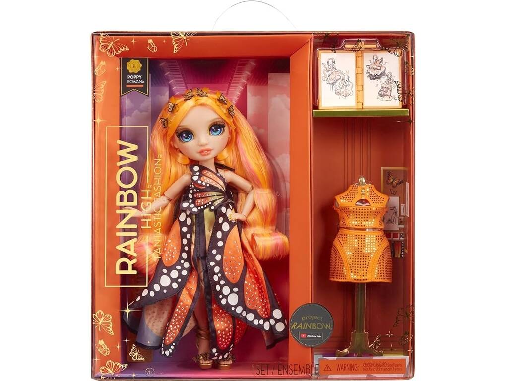 Arc-en-ciel High Fantastic Fashion Poppy Doll MGA 587330