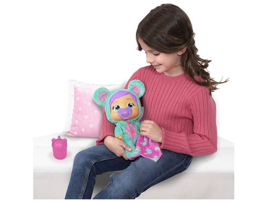 Poupée Lala Crying Babies Loving Care IMC Toys 907355