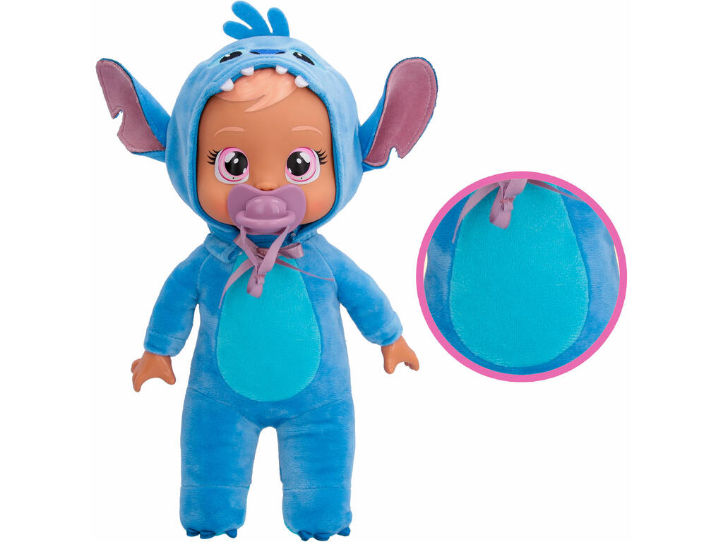 Bebés Chorões Tiny Cuddles Disney Stitch IMC Toys 917941