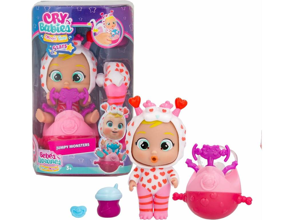 Crybabies Lacrime Magiche Stars Jumpy Monters Bambola Momo IMC Toys 913608