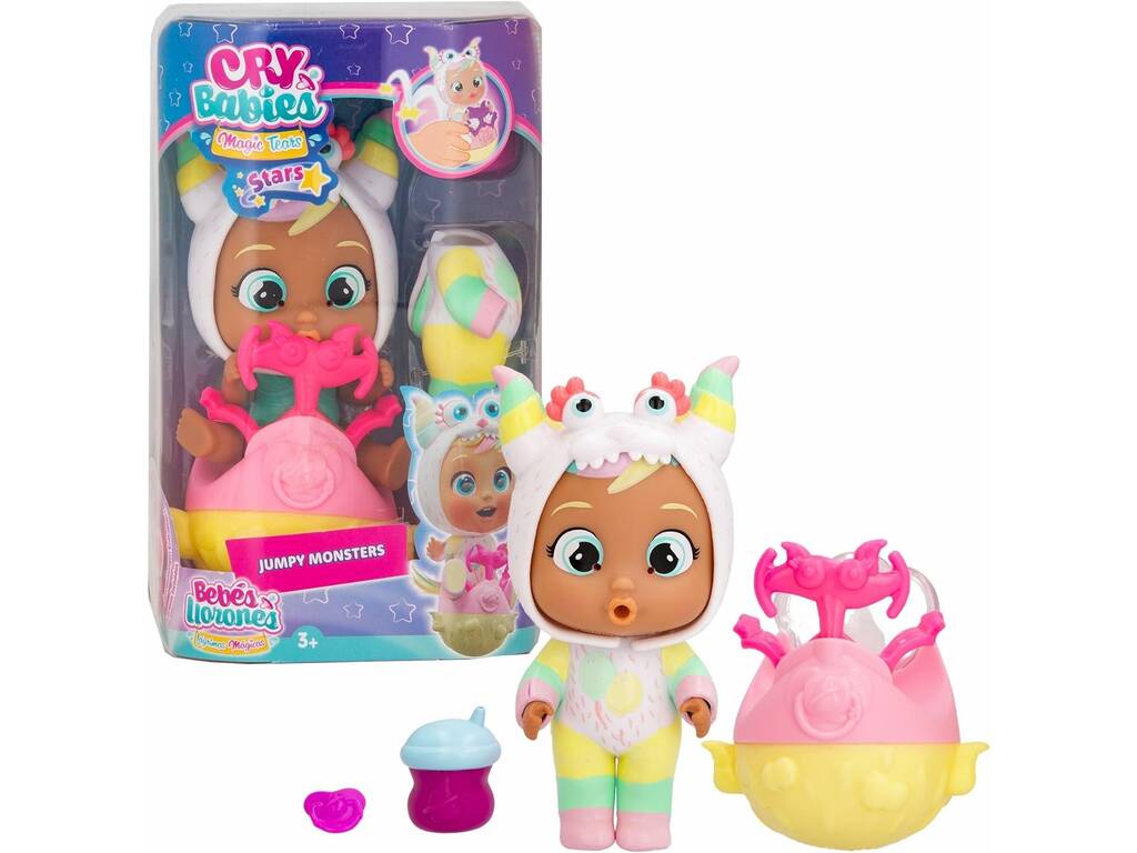 Crybabies Lacrime Magiche Stars Jumpy Monsters Bambola Nunu IMC Toys 913615