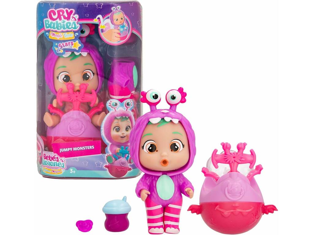 Crybabies Lacrime Magiche Stars Jumpy Monsters Bambola Bubu IMC Toys 913646