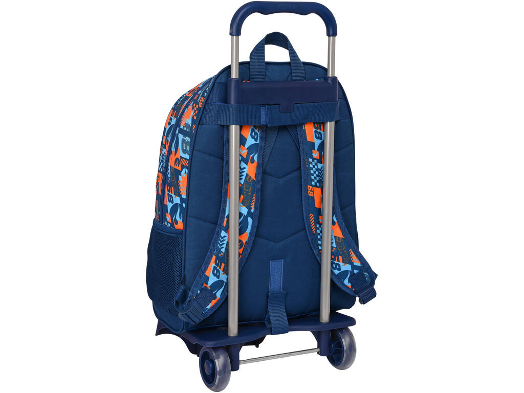 Sac à dos 522 avec trolley 905 Hot Wheels Speed Club Safta 612338313