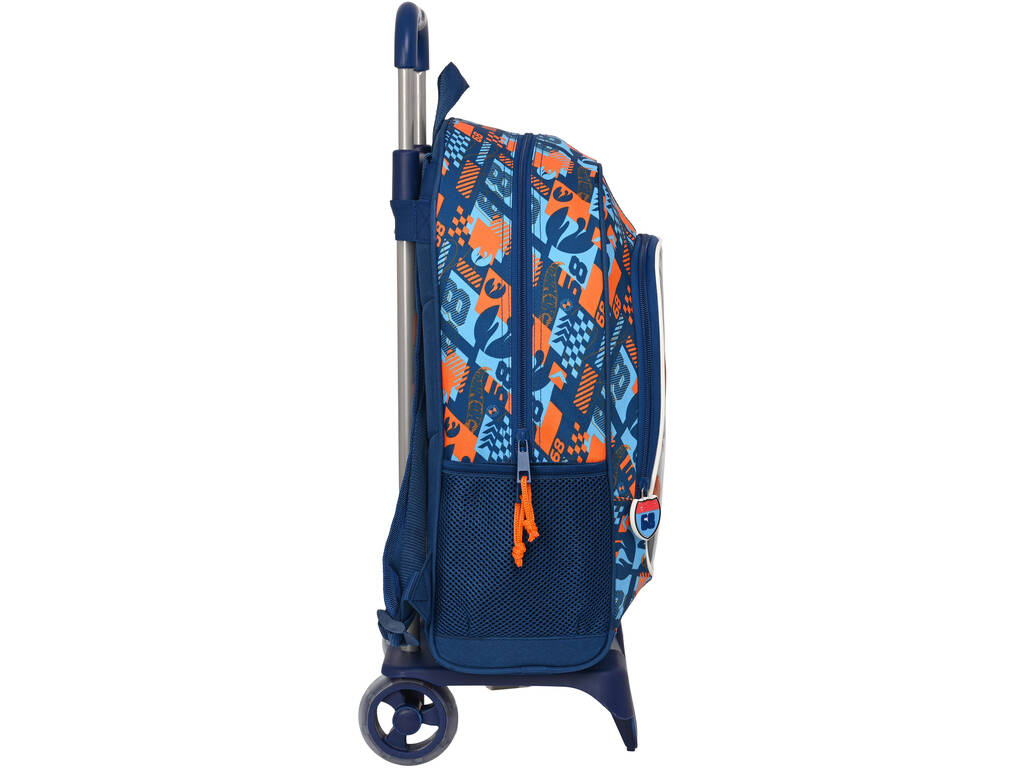 Sac à dos 522 avec trolley 905 Hot Wheels Speed Club Safta 612338313