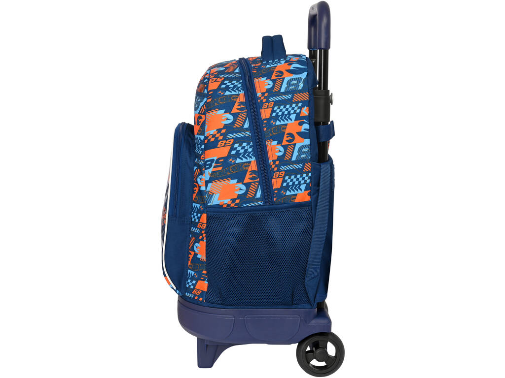 Zaino con ruote Compact Hot Wheels Speed Club safta 612338918