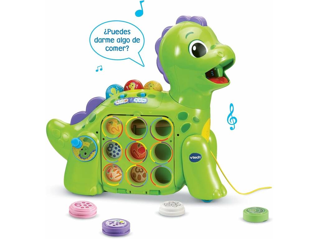 Dinosauro goloso per bambini conta e impara Vtech 80-532022