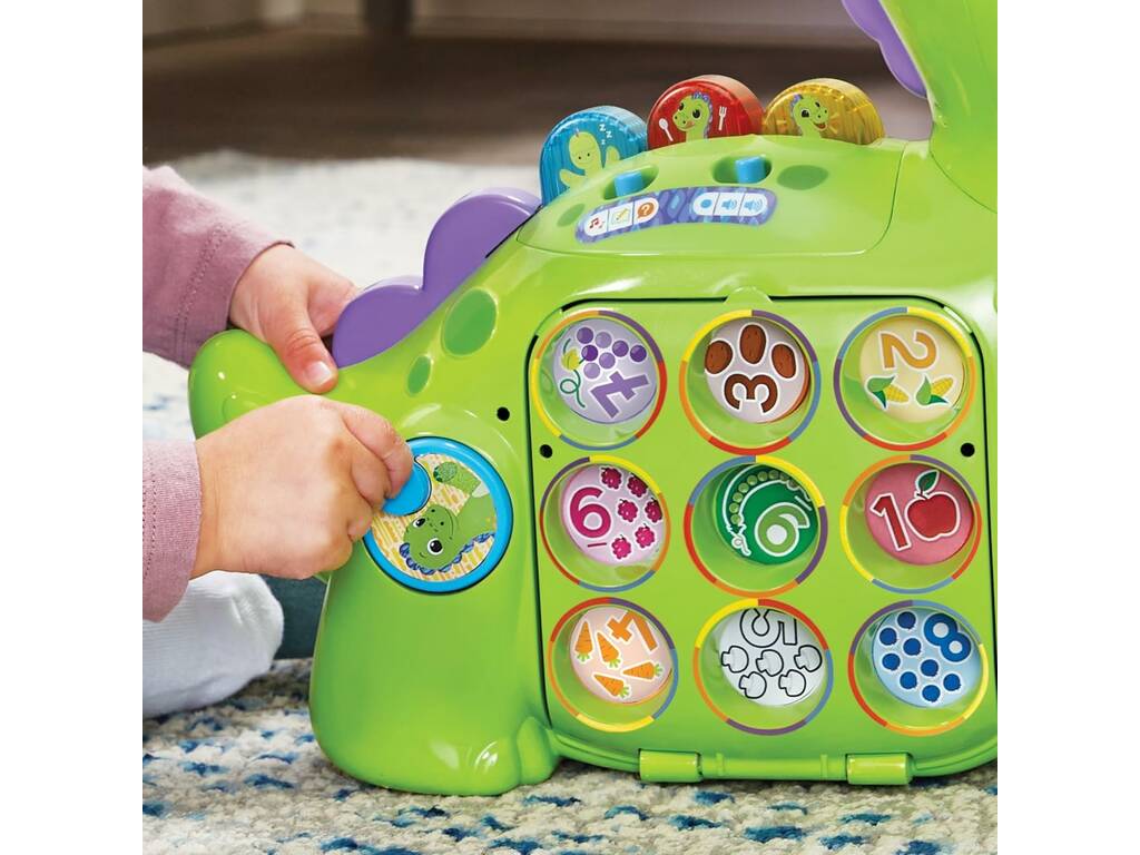 Dinosauro goloso per bambini conta e impara Vtech 80-532022