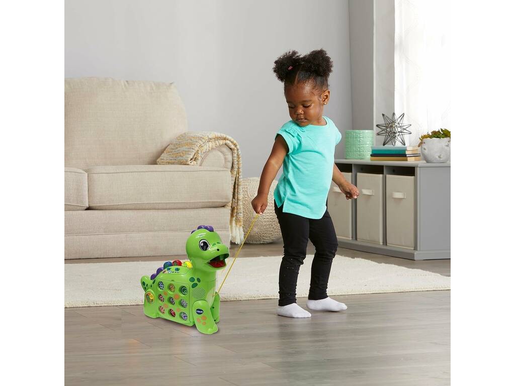 Dinosauro goloso per bambini conta e impara Vtech 80-532022