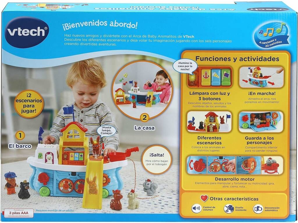 Arca degli Animaletti Tutti a bordo! VTECH 80-566022